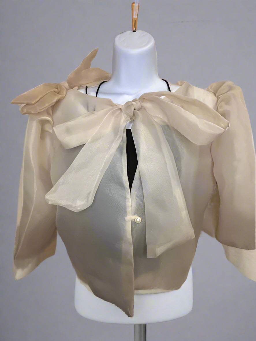 Ribbon Beige Filipiniana Bolero, Filipino Cultural Event