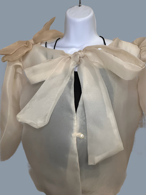 Ribbon Beige Filipiniana Bolero, Filipino Cultural Event