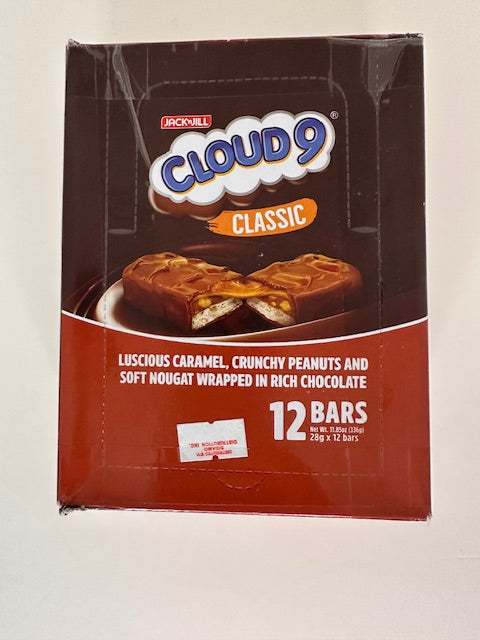 Jack 'n Jill Cloud 9 Chocolate Bars, 28g x 12 bars