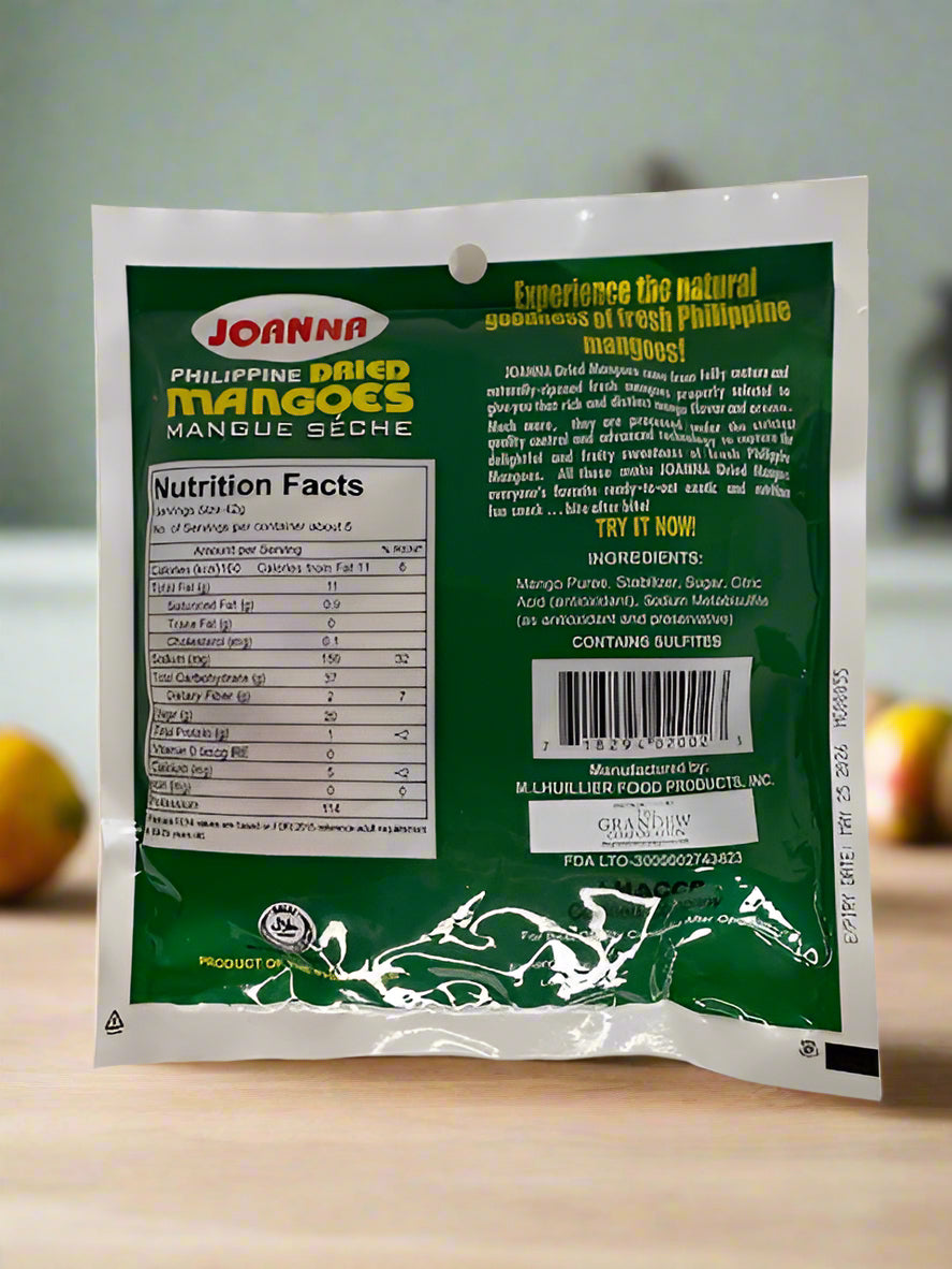 Joanna Philippine Dried Mangoes, 200g