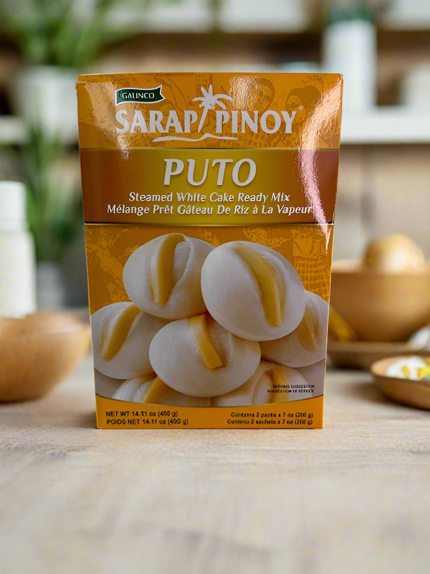 Sarap Pinoy Steamed Rice Cake (Puto) Mix, 400g (14.11oz)
