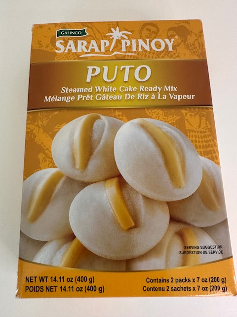 Sarap Pinoy Steamed Rice Cake (Puto) Mix, 400g (14.11oz)