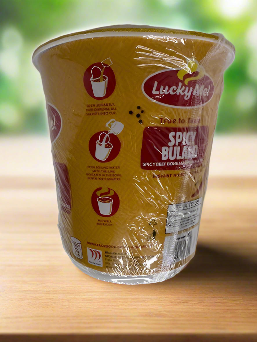 Lucky Me! Spicy Bulalo Instant Noodle Soup, 70g
