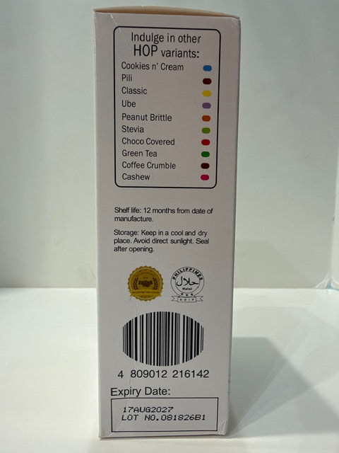 House Of Polvoron (HOP), Polvoron - Crisp Rice Soft Cookies, 234g (8.25oz), 18 pcs