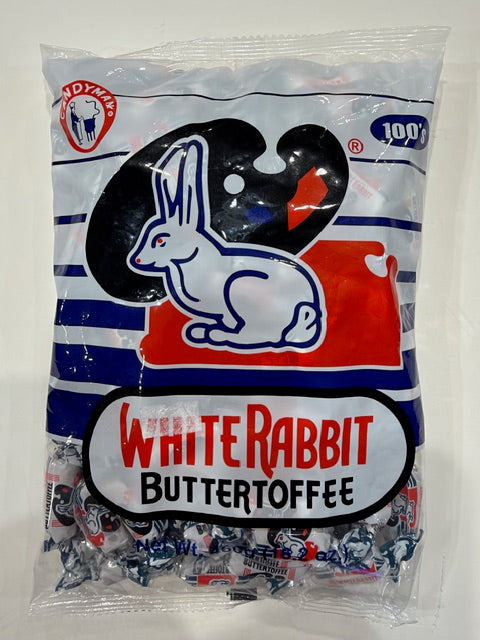 White Rabbit Butter Toffee Candy, 460g (16.2 oz), approx 100 pcs