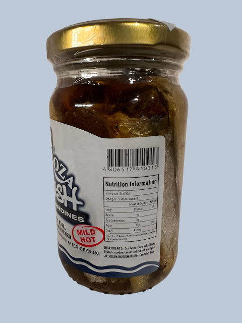Zaragoza Spanish Style Sardines, Mild Hot, 220g